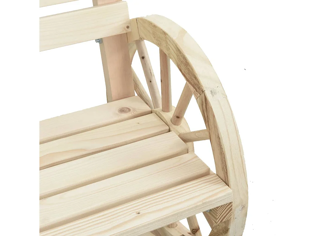Chaises de jardin lot de 2 58x58x78,5 cm bois de sapin massif