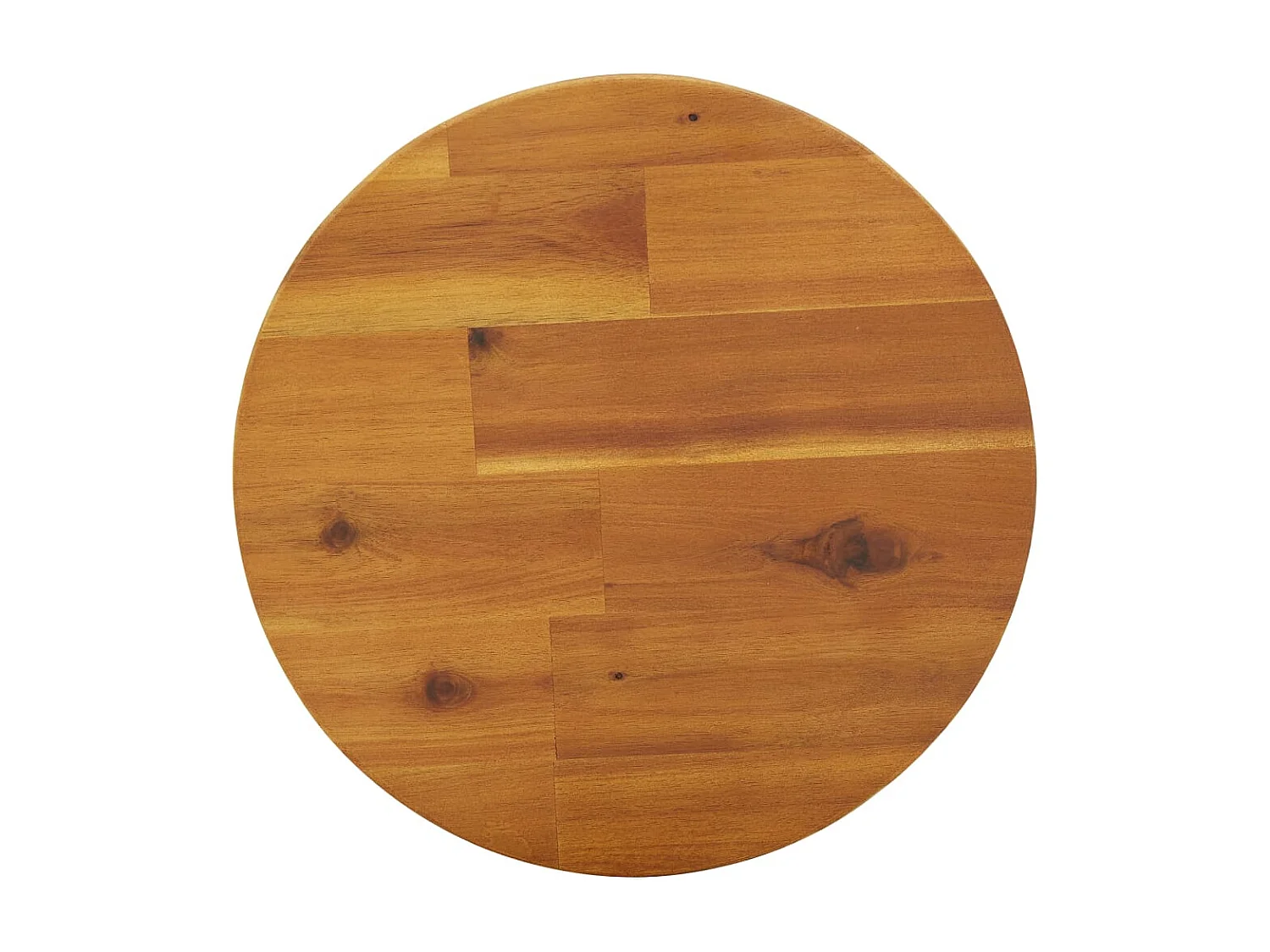 Set di 4 sgabelli da bar in legno massello di acacia