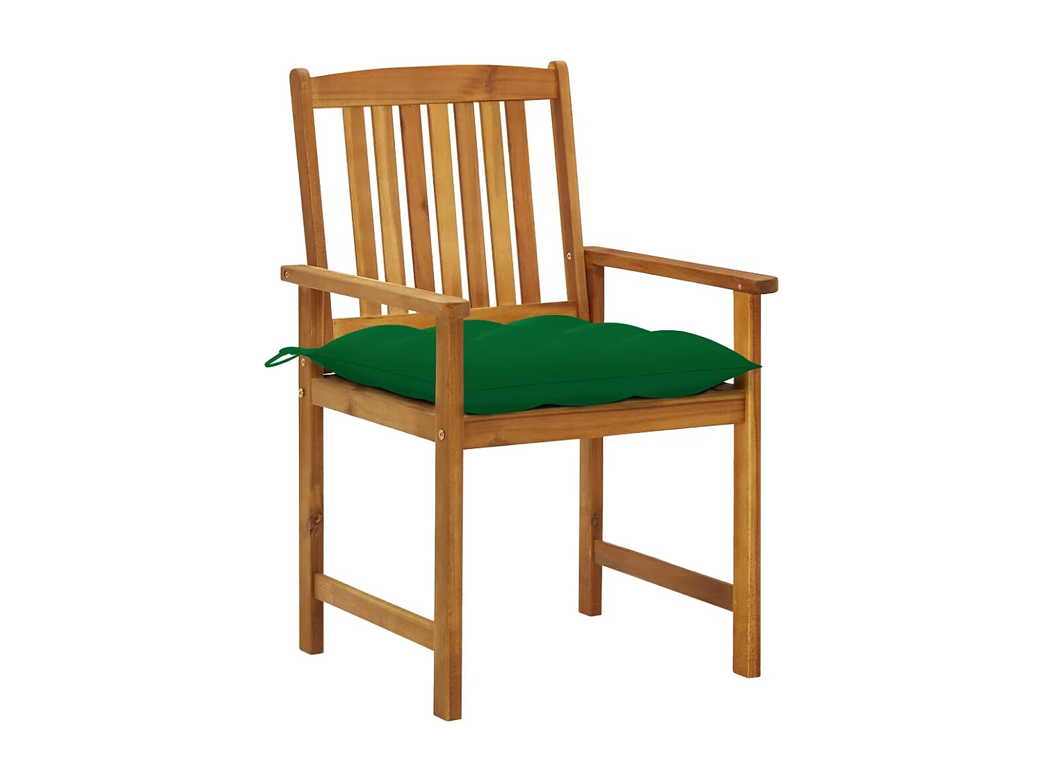 Tuinstoelen met kussens set van 4 Massief acaciahout