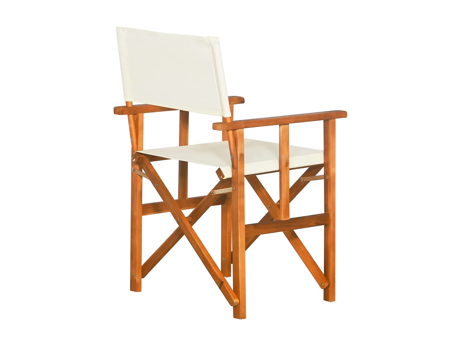 Chaises de metteur en scène 2 pcs Bois massif d'acacia