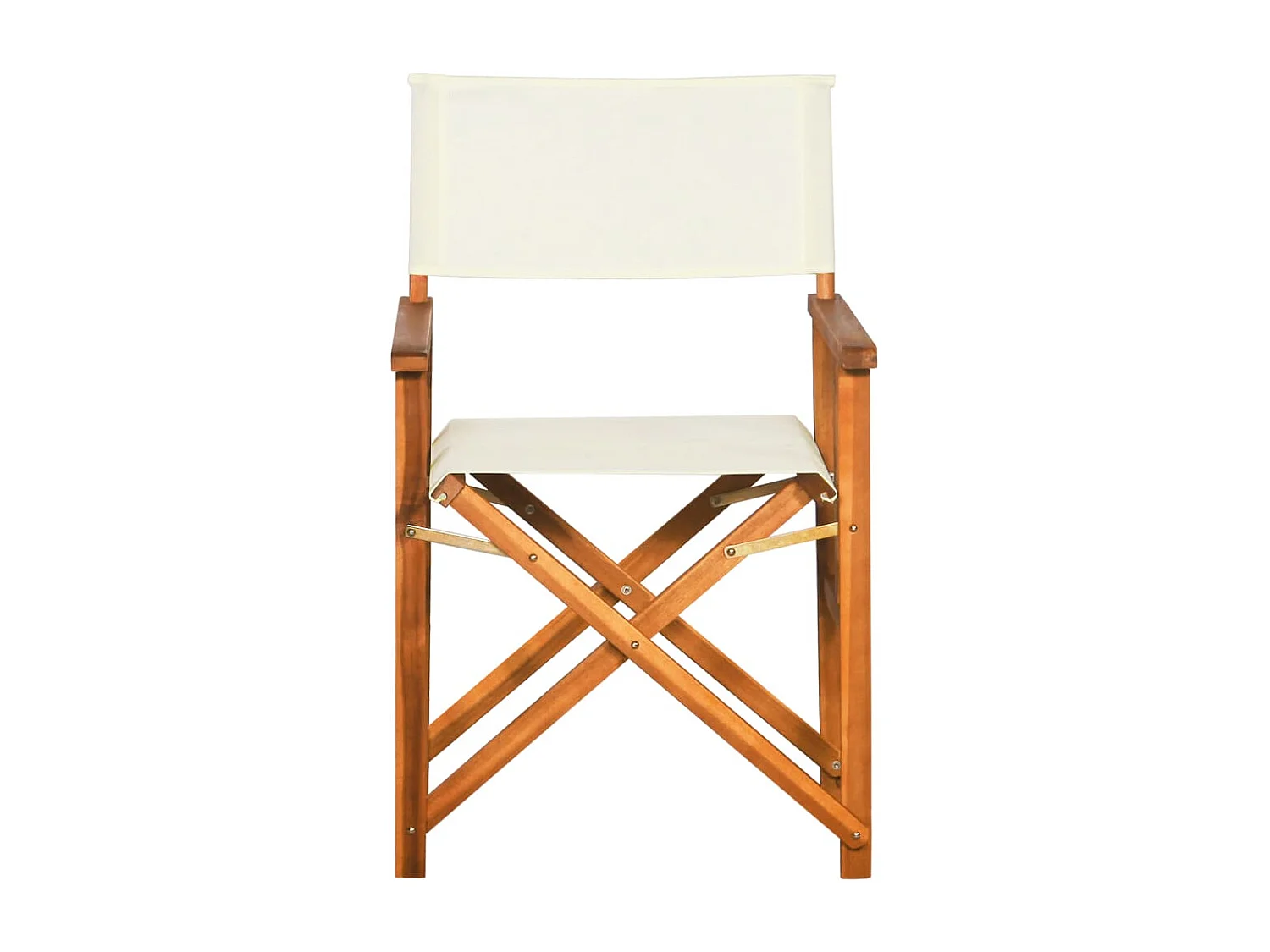 Chaises de metteur en scène 2 pcs Bois massif d'acacia