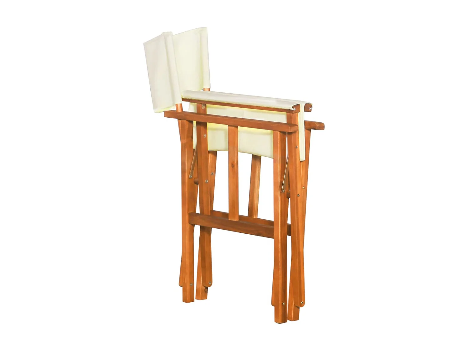 Chaises de metteur en scène 2 pcs Bois massif d'acacia