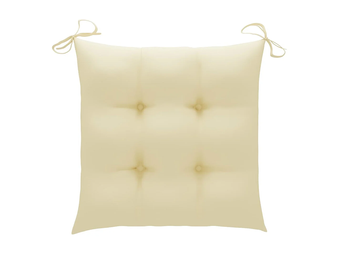 Chaises à dîner d'extérieur 3 pcs avec coussins Acacia massif