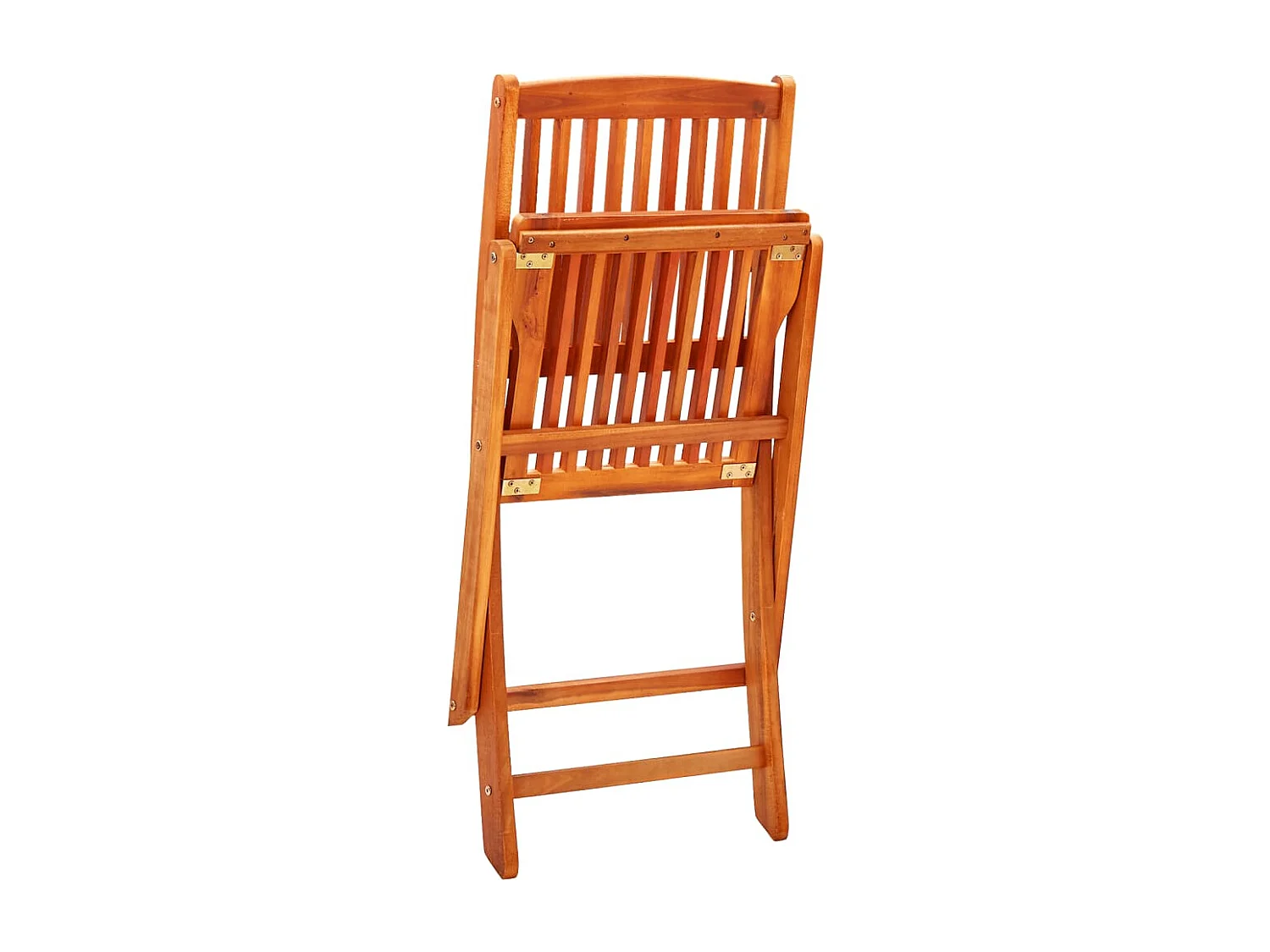 Chaises de jardin pliables 6 pcs Bois d'eucalyptus massif