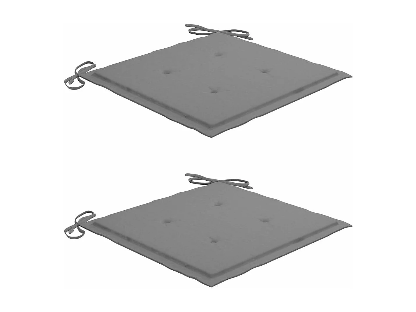 Chaises pliables de jardin 2 pcs avec coussins Bambou