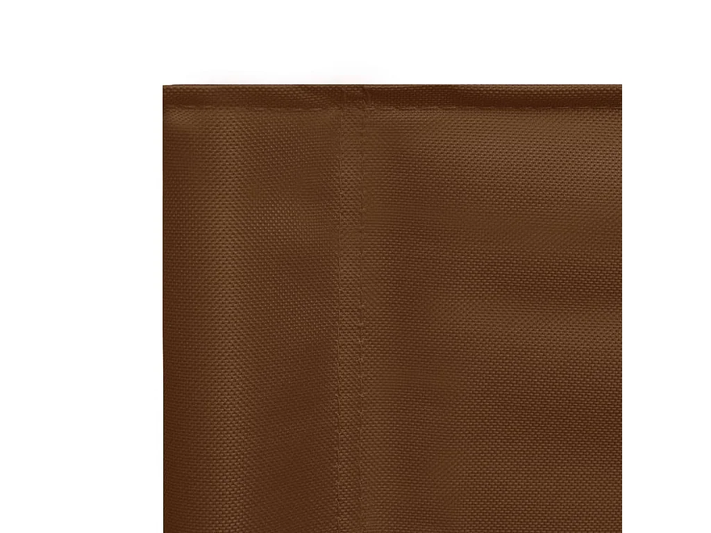 Chaises de metteur en scène 2 pcs Acier Marron