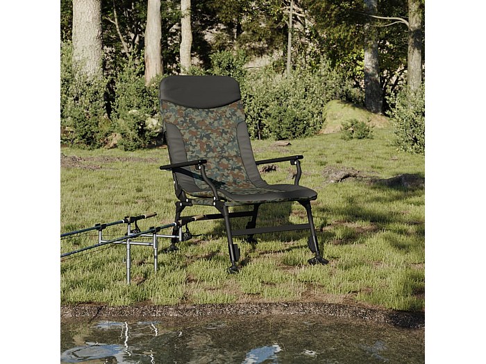 Mojawo Chaise pliante pour la pêche/le camping avec porte