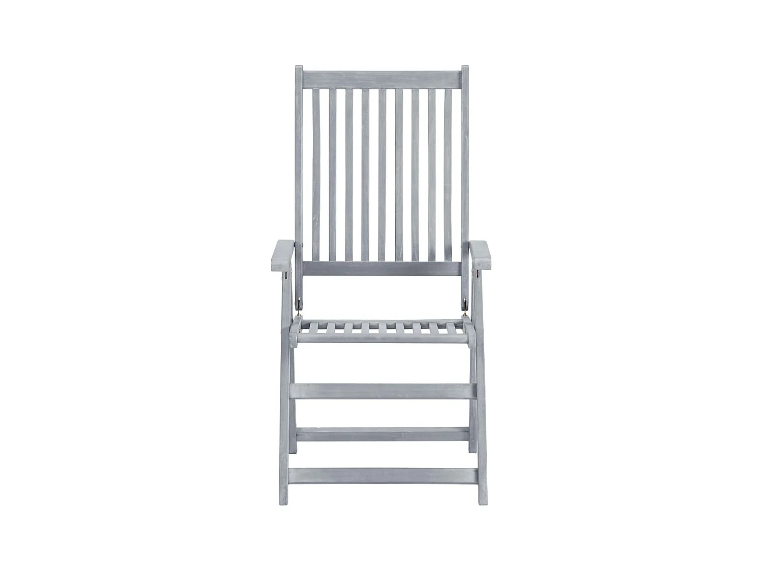 Chaises inclinables de jardin 6 pcs avec coussins Bois d'acacia