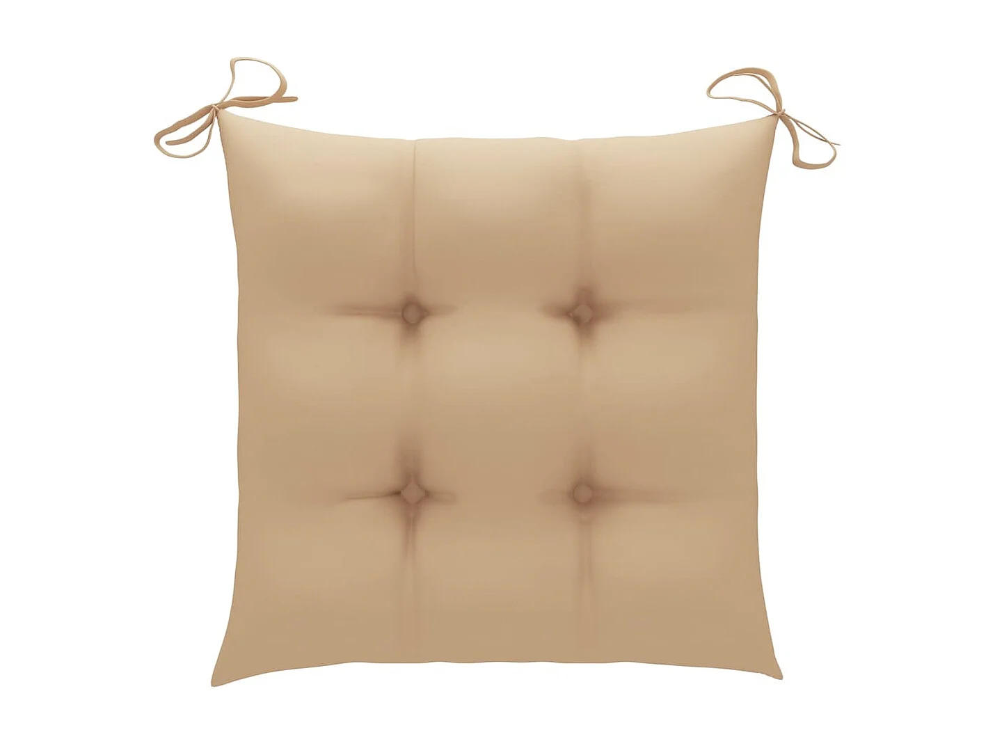 Chaises de jardin 8 pcs avec coussins Bois de teck massif