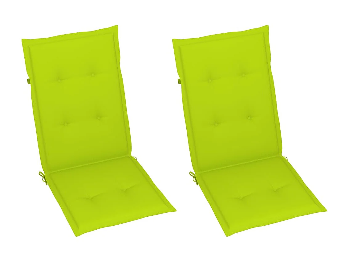 Chaise à bascule avec coussin Bambou