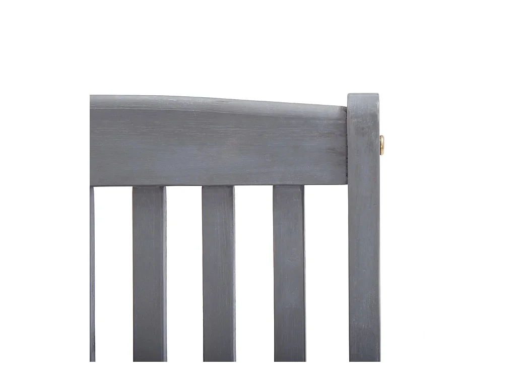 Outdoor klapstoelen 2 stuks met kussens van acaciahout