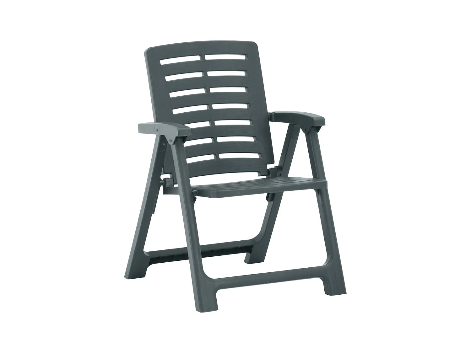 Tuinstoelen 2 stuks Kunststof Groen