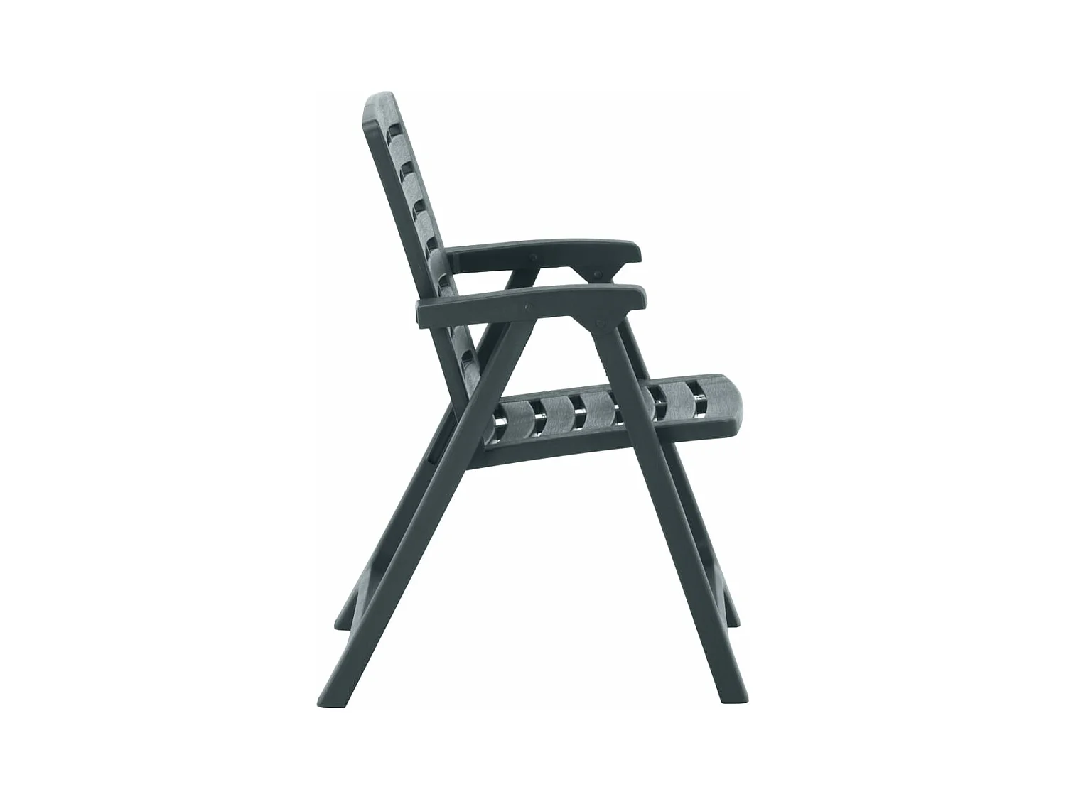 Tuinstoelen 2 stuks Kunststof Groen