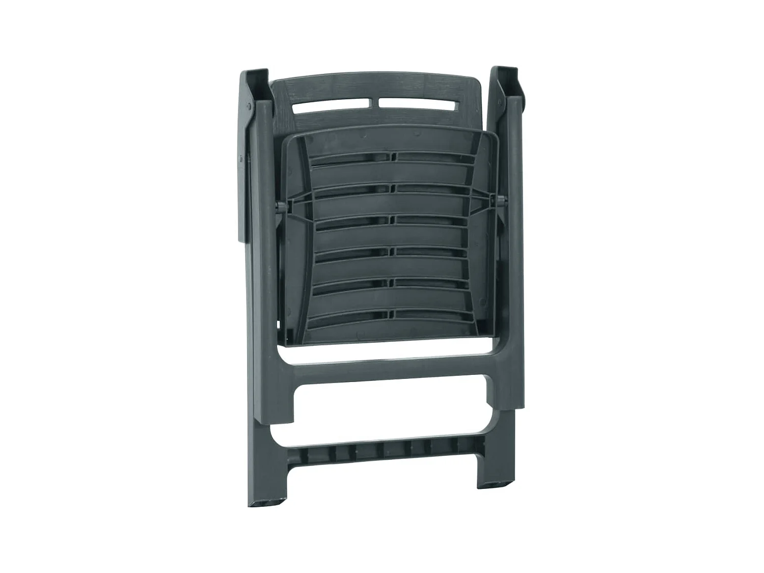Tuinstoelen 2 stuks Kunststof Groen