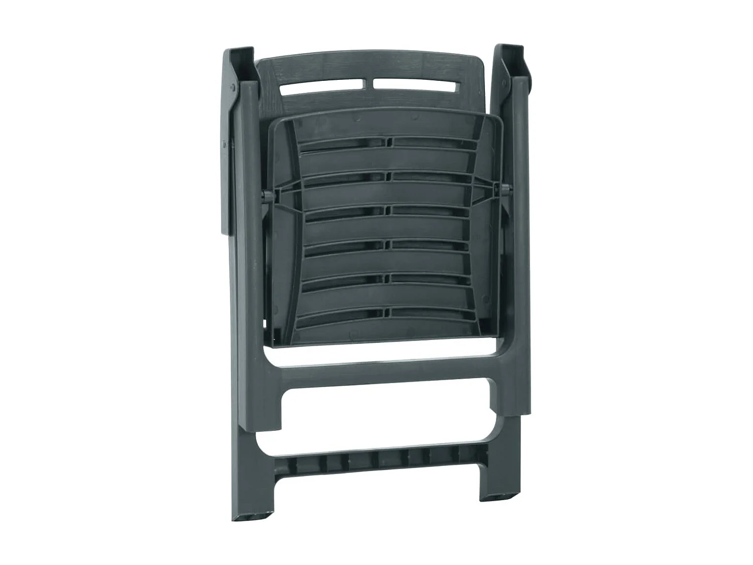 Tuinstoelen 2 stuks Kunststof Groen