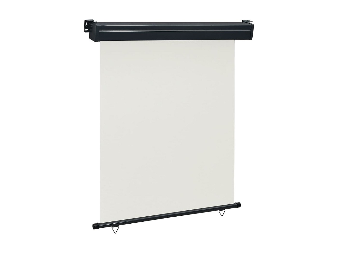 Tenda Laterale Festnight Per Balcone E Terrazzo - 100x250 Cm Marrone, Protezione Vento E Sole