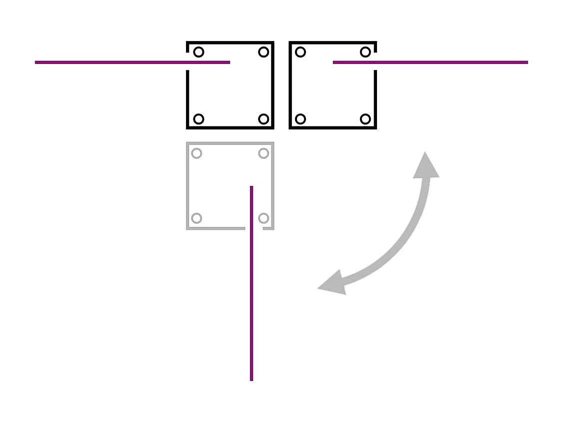 Auvent latéral rétractable Anthracite 140 x 1000 cm