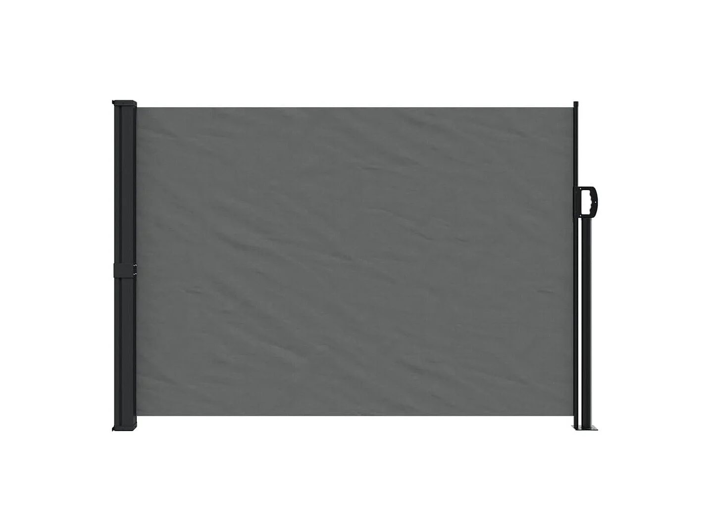 Toldo lateral retráctil antracita 140x300 cm