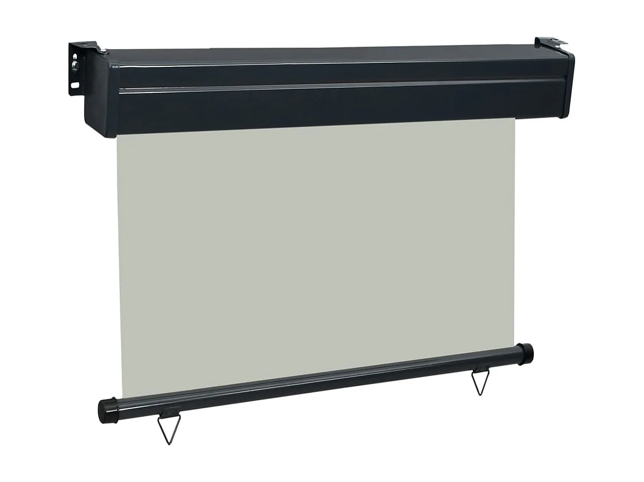 Tenda laterale per balcone 105x250 cm Grigia