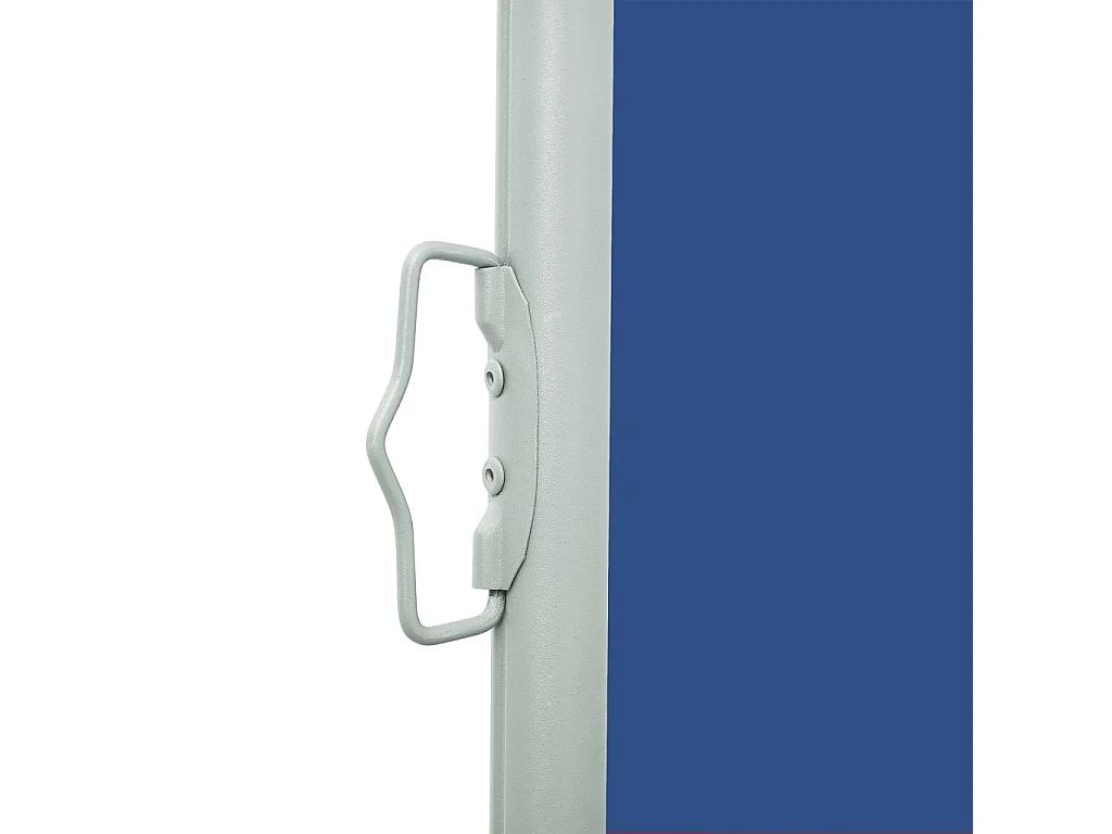 Toldo de terraza lateral retráctil 160x600 cm Azul