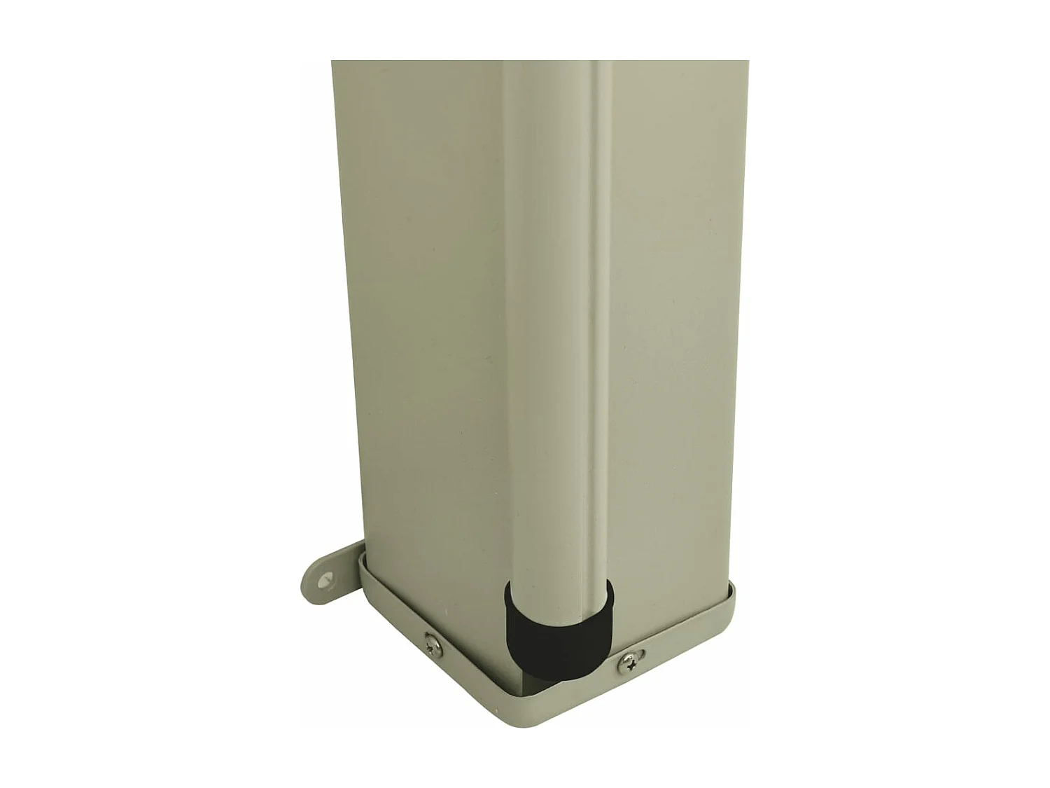 Auvent latéral rétractable de patio 140x300 cm Gris