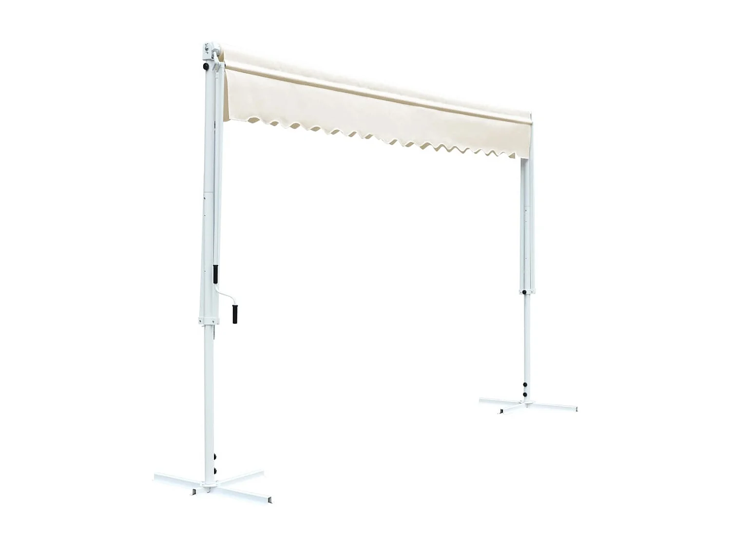 Toldo independiente 500 x 300 cm Crema