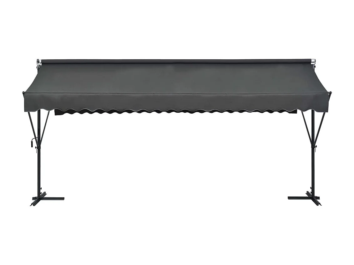 Staande luifel 500 x 300 cm Antraciet