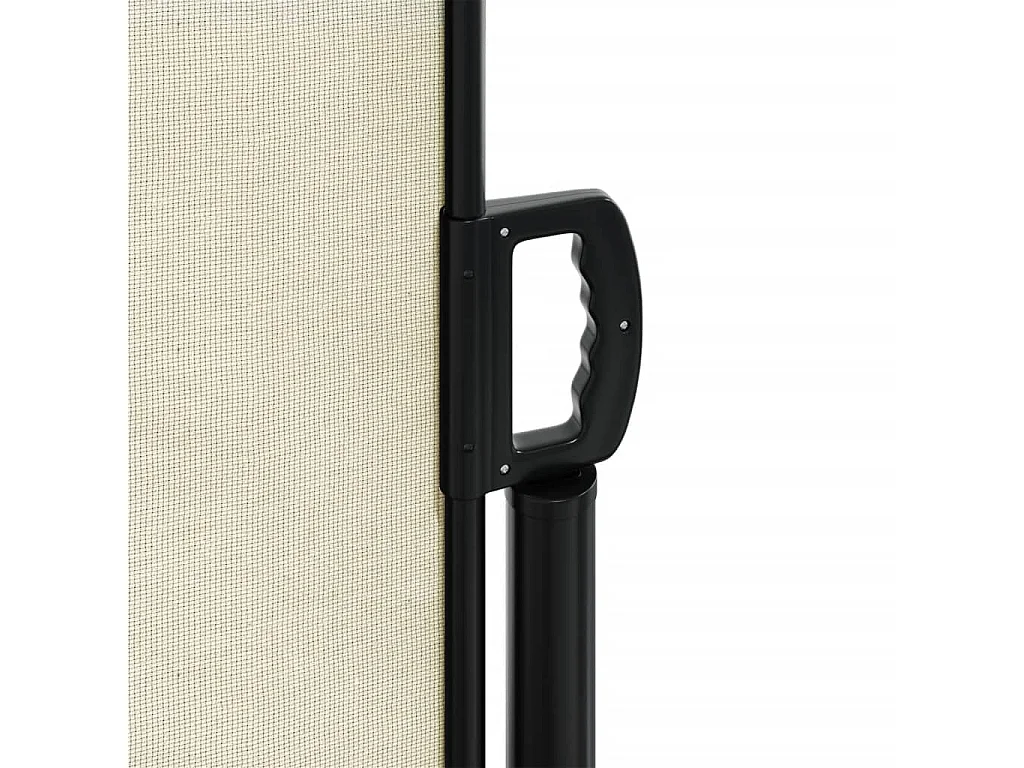 Toldo lateral retrátil creme 180x300 cm