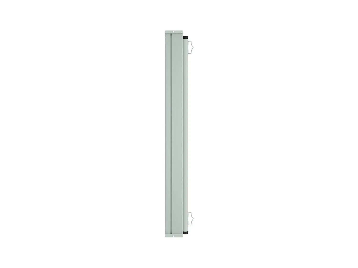 Uitschuifbare zijterraszonwering 600x160 cm Rood