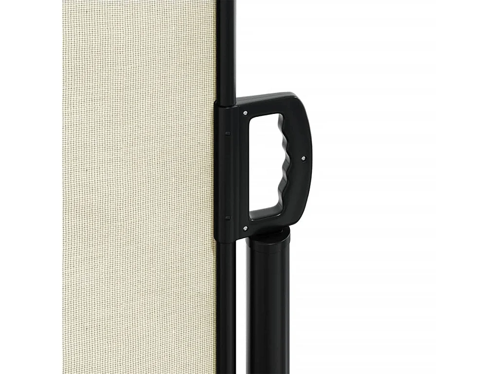 Auvent latéral rétractable crème 100x300 cm