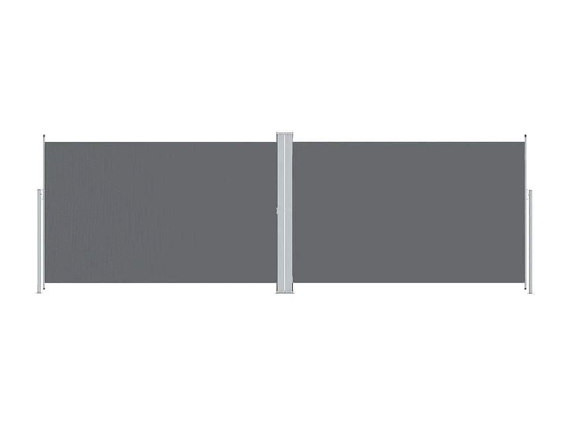 Auvent latéral rétractable Anthracite 220x600 cm