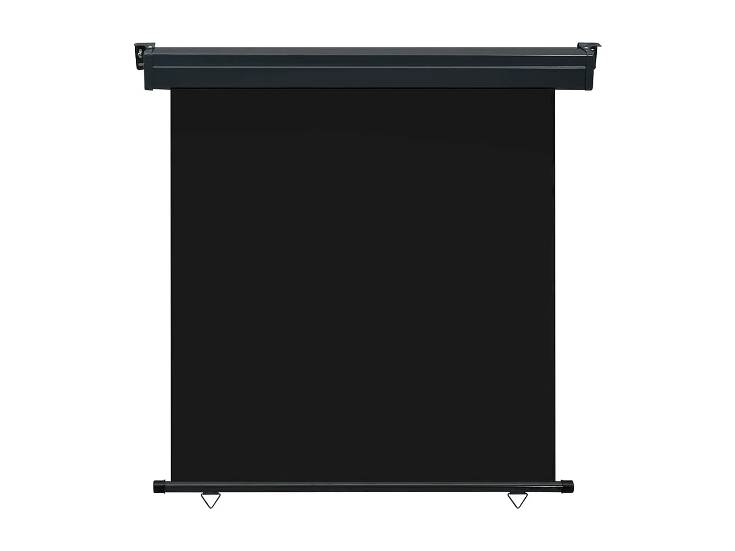 Toldo lateral para varanda 170x250 cm preto