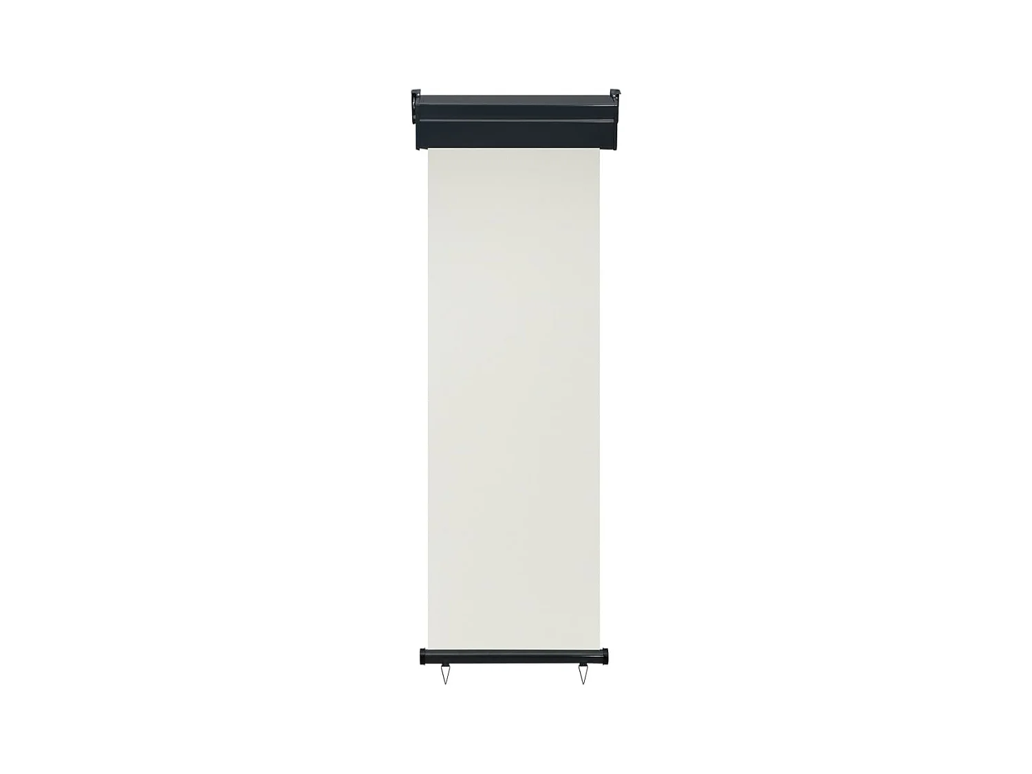 Balkonzijluifel 65x250 cm Crème