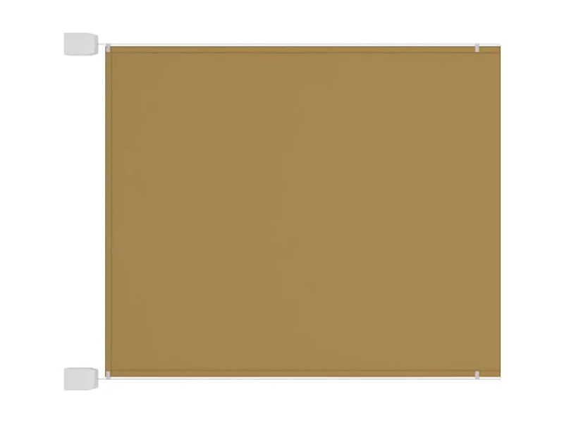 Vertikalmarkise Beige 60x1000 cm Oxford-Stoff