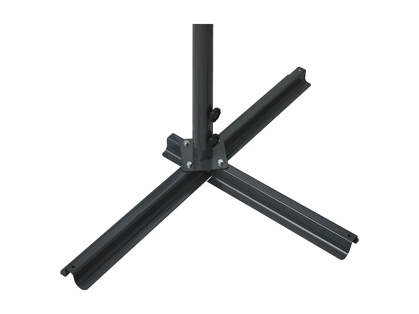 Auvent sur pied 400 x 300 cm Anthracite