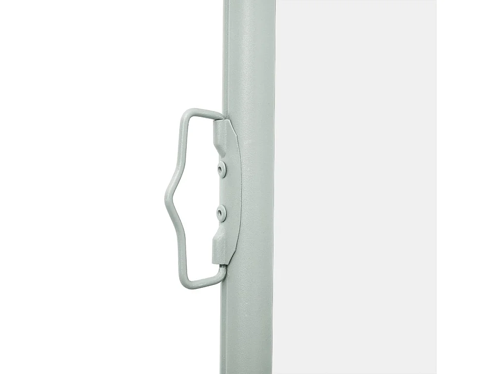 Auvent latéral rétractable de patio 140x600 cm Crème