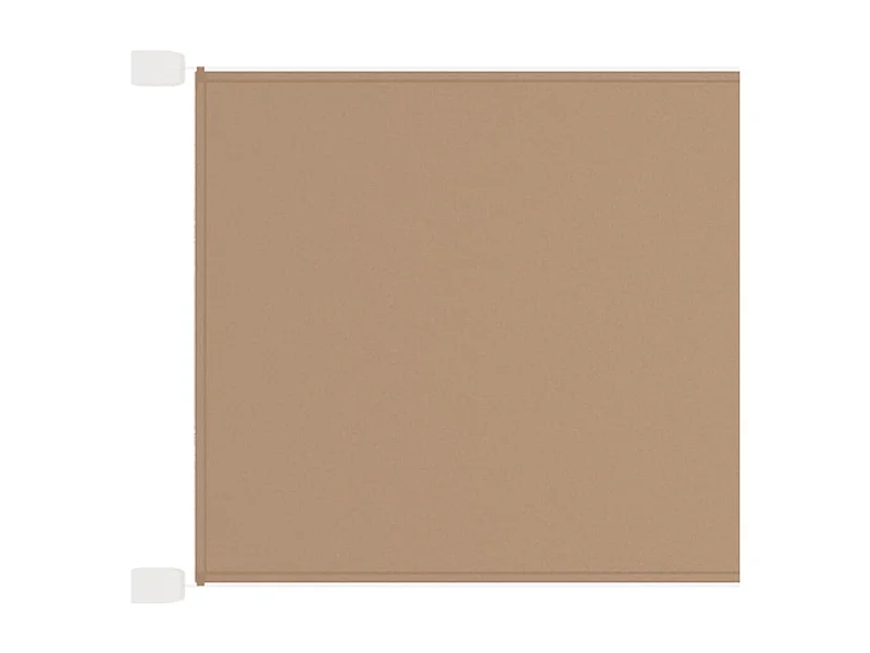 Verticale luifel Taupe 100x1200 cm Oxford stof