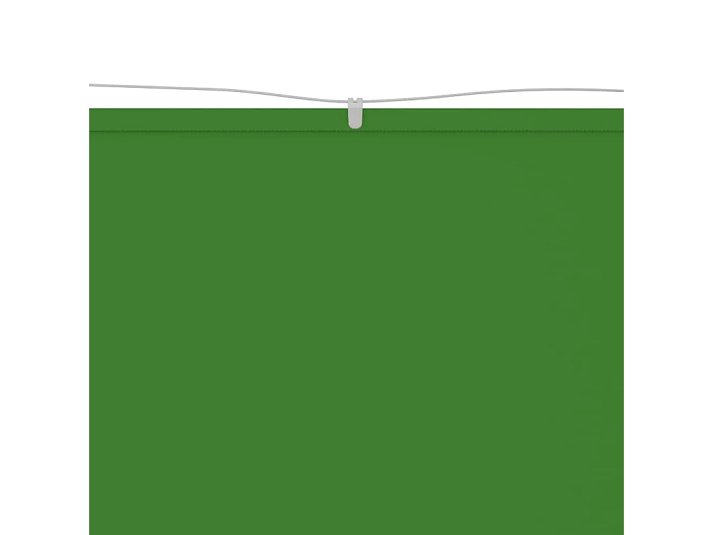 Toldo vertical verde claro 100x800 cm tecido Oxford