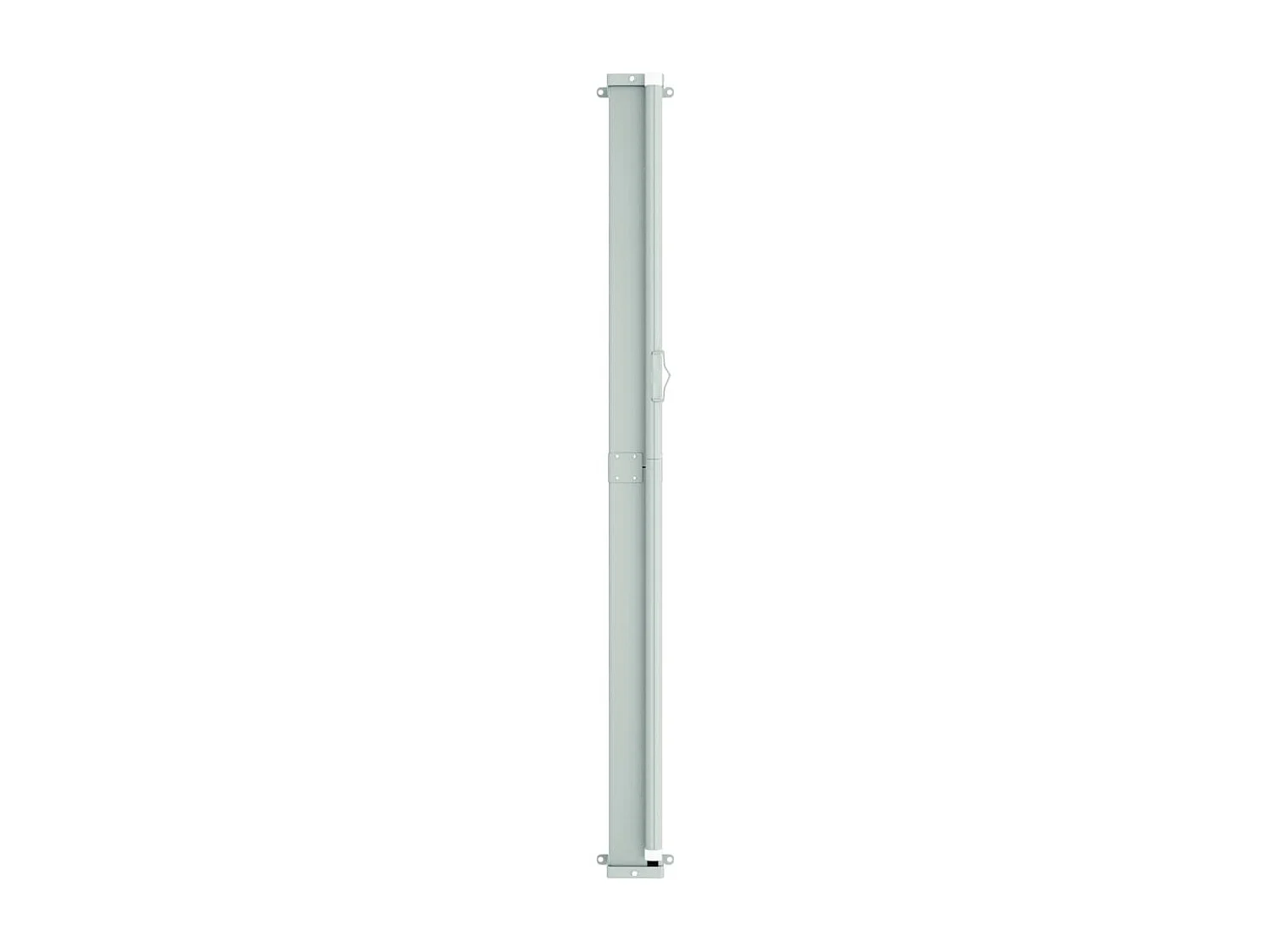 Toldo lateral retrátil para pátio 180x600 cm Creme