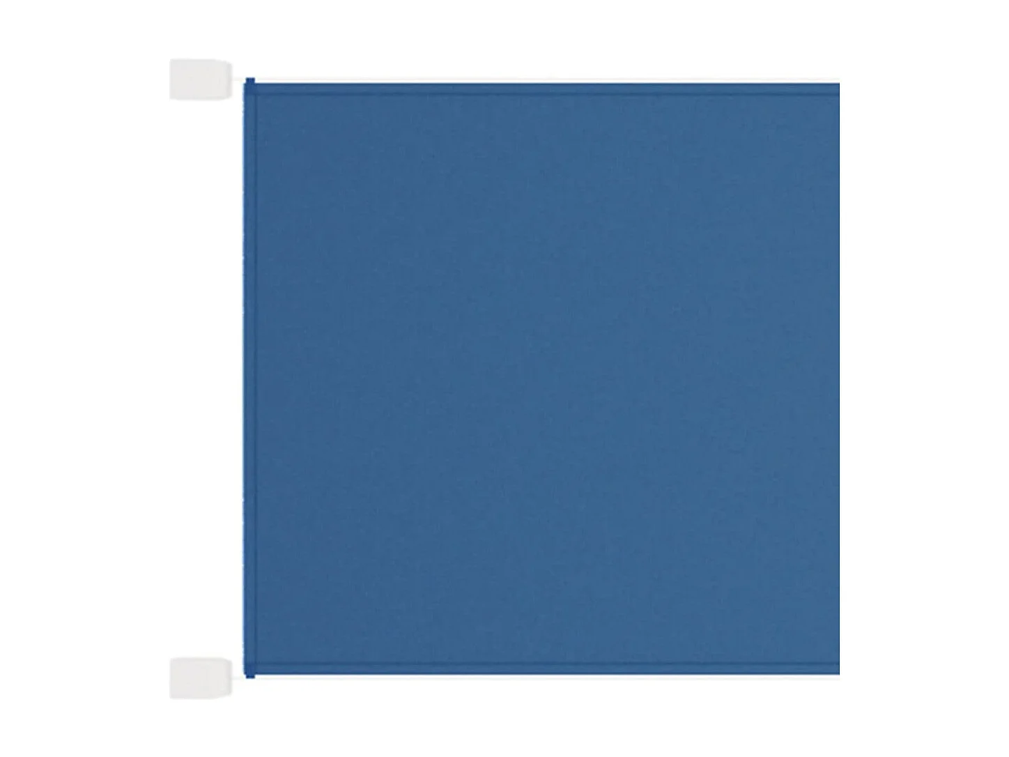 Auvent vertical Bleu 60x360 cm Tissu oxford