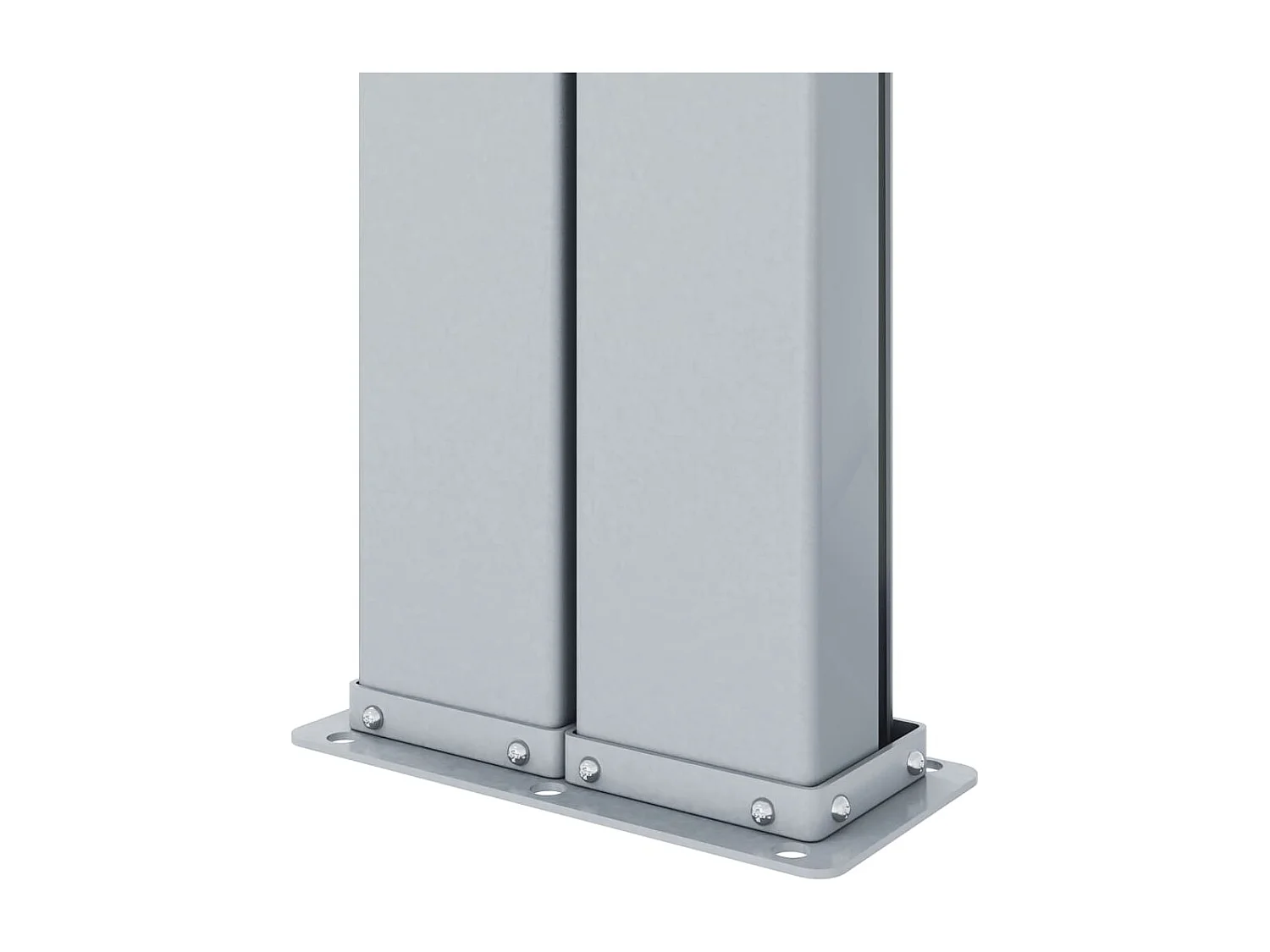 Tenda laterale retrattile Antracite 220x1000 cm