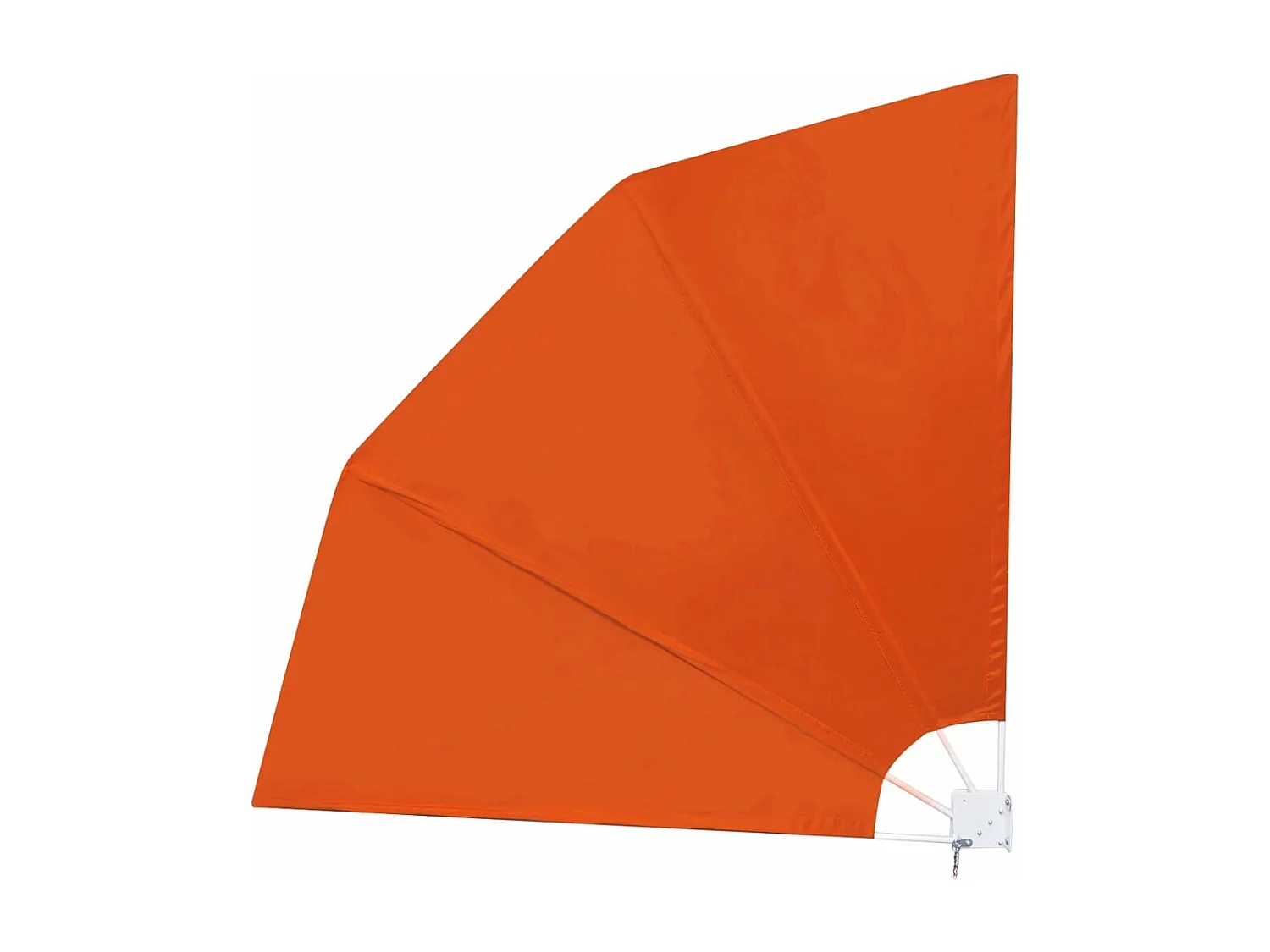 Tenda laterale per balcone pieghevole Terracotta 210 x 210 cm