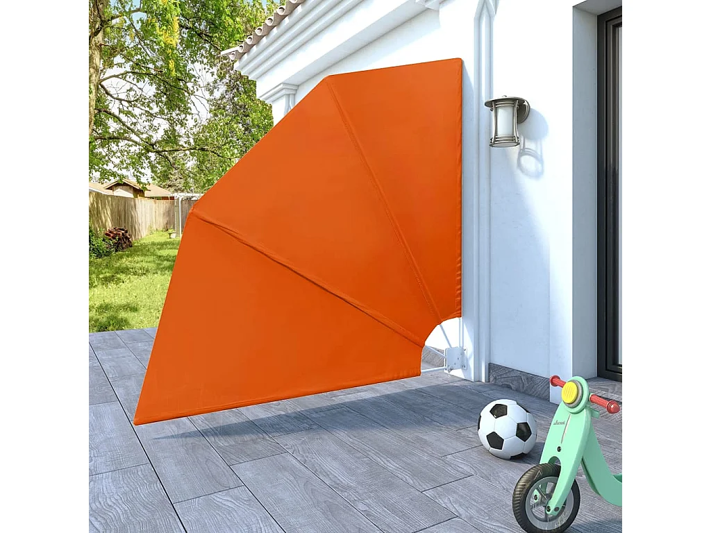 Tenda laterale per balcone pieghevole Terracotta 210 x 210 cm