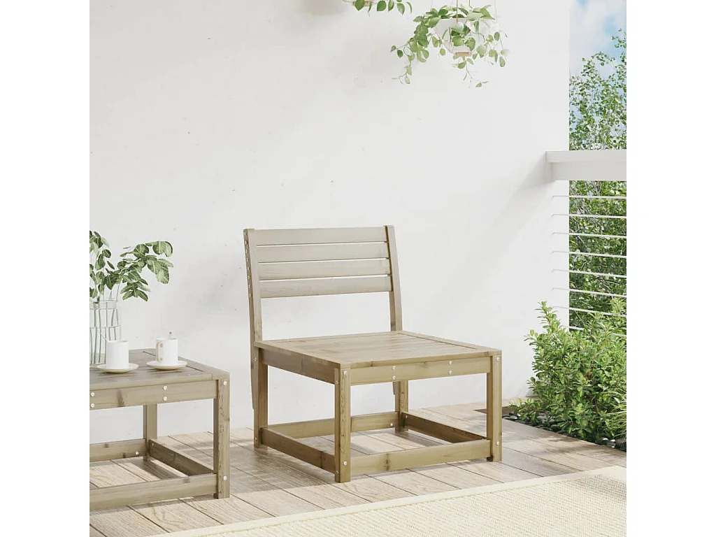 Gartensofa aus imprägniertem Kiefernholz