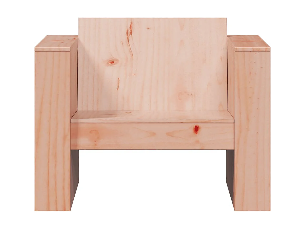 Sofá de jardín 79x60x62 cm madera maciza de Douglas