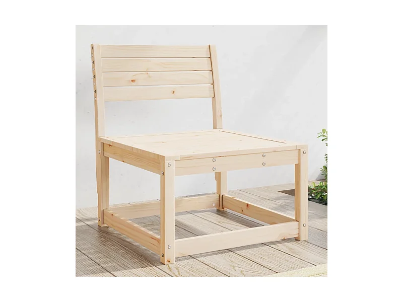 Canapé de jardin bois de pin massif