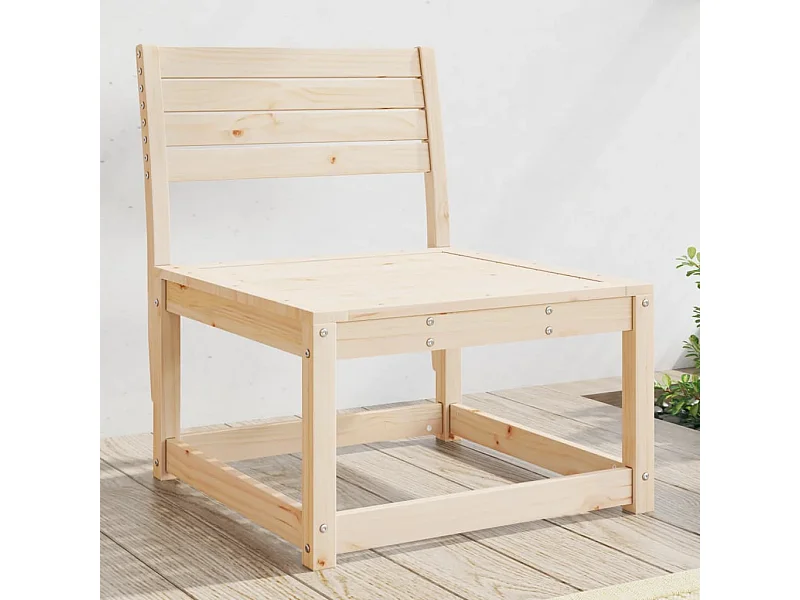 Canapé de jardin bois de pin massif