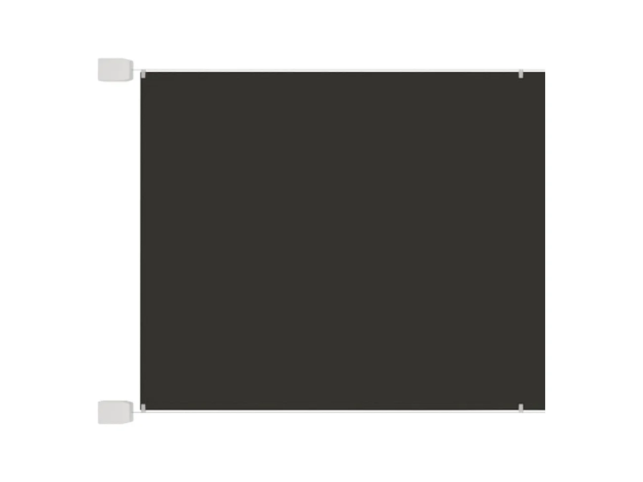 Auvent vertical Anthracite 100x800 cm Tissu oxford