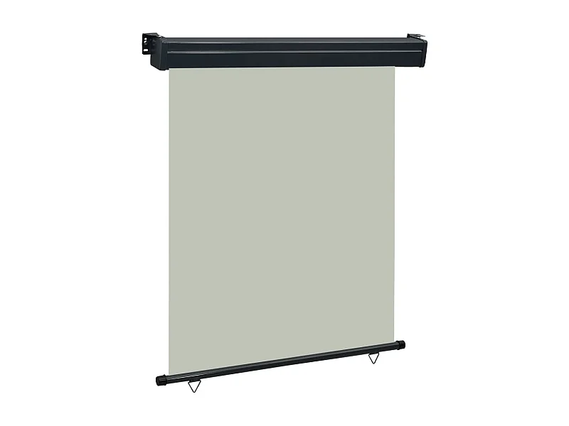 Toldo lateral para varanda 140x250 cm cinza