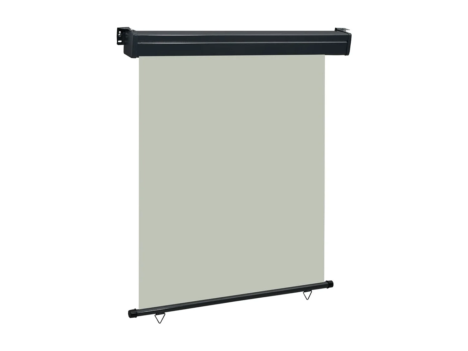 Tenda laterale per balcone 140x250 cm Grigia